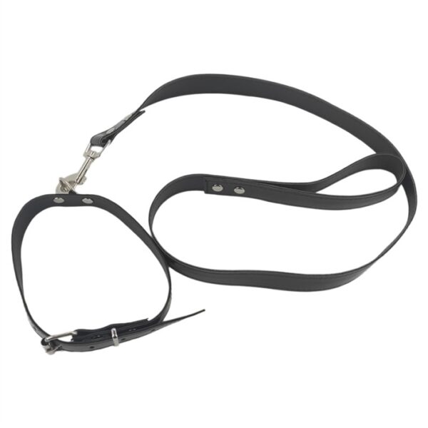 Collar con soga de charol